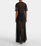 The Frankie Shop Zolli sheer mesh T-shirt