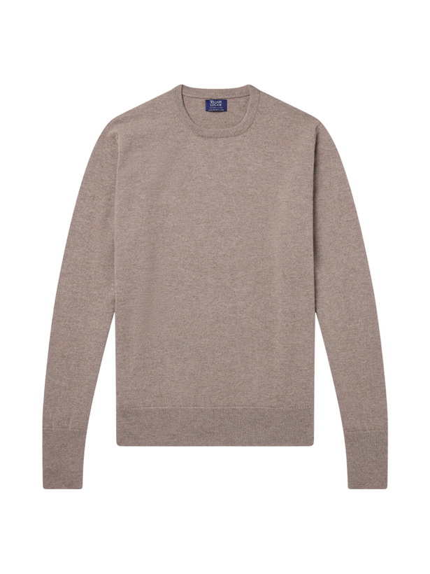 Photo: William Lockie - Cashmere Sweater - Brown
