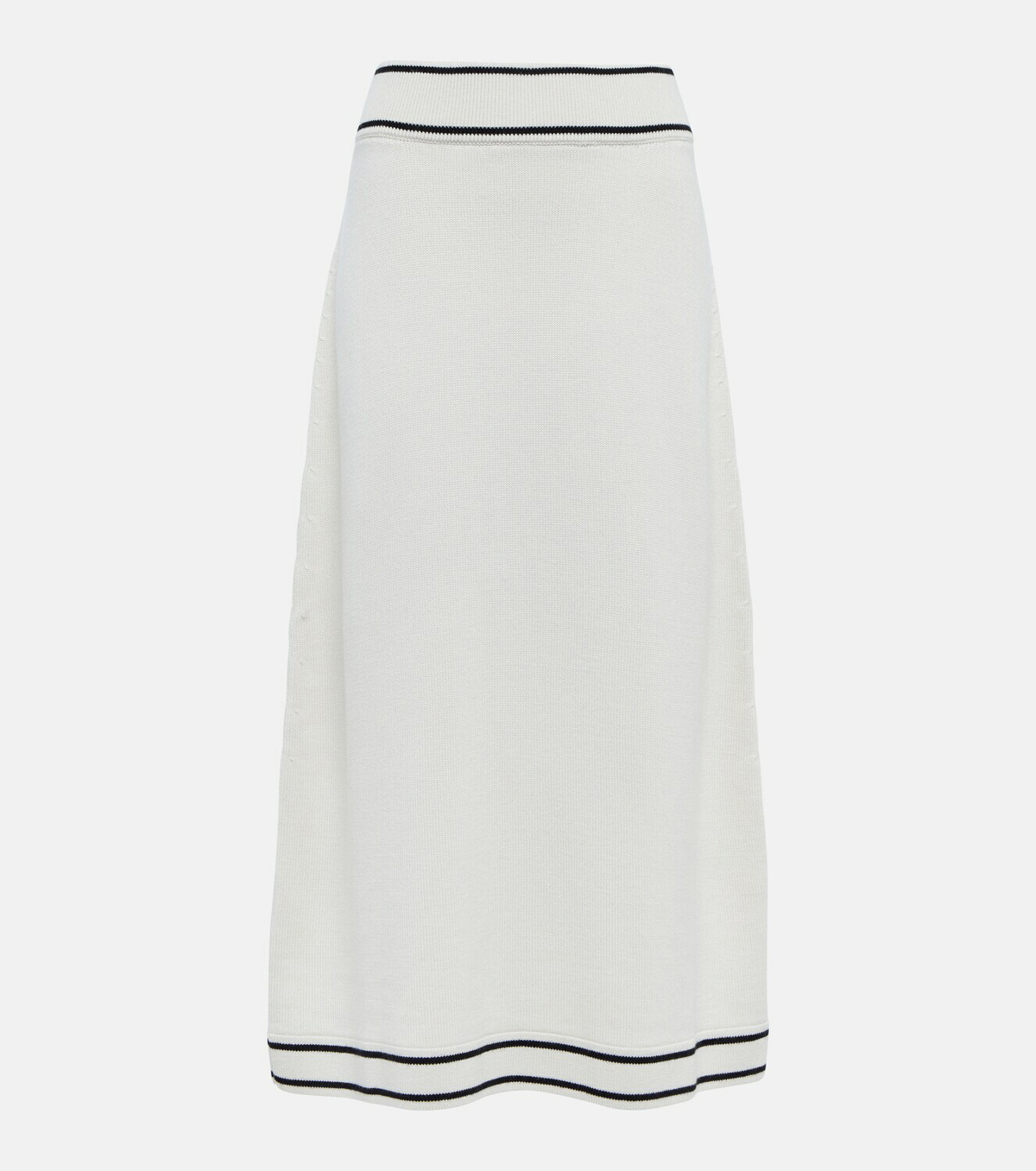 Moncler - Virgin Wool Midi Skirt Moncler