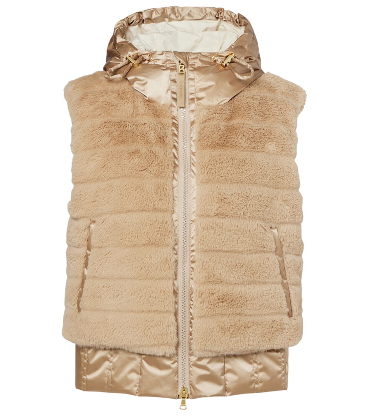 Photo: Bogner Yumi faux fur down vest
