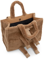 Doublet Brown Stuffed Animal Fur Shoulder Bag