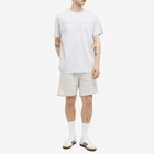 Sporty & Rich Men's Emblem Gym Shorts in Heather Grey/Caribbean