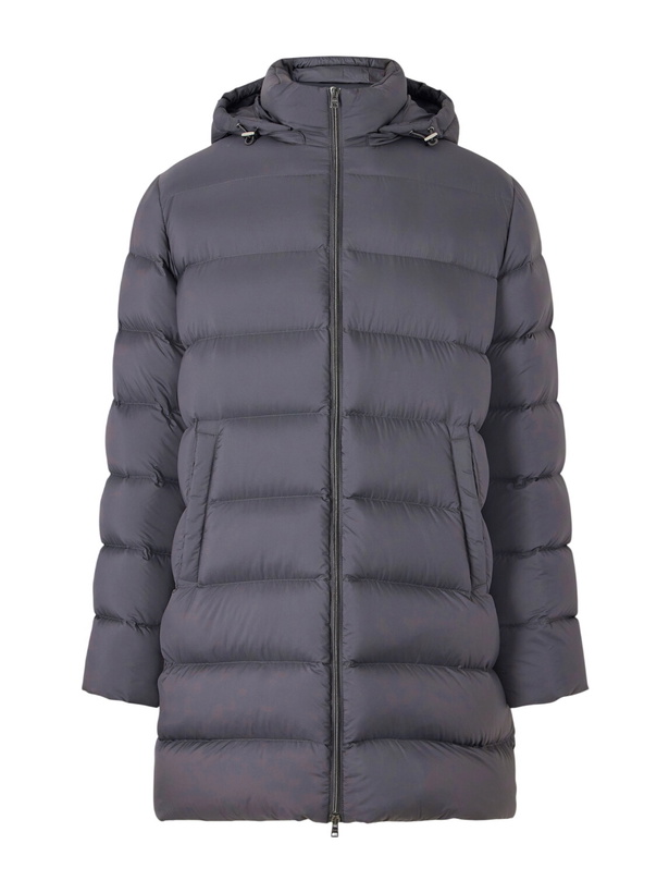 Photo: Herno - Ecoage Padded Quilted Down Jacket - Gray