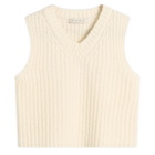 Nothing Written Women's Garine Wool Vest in Ivory