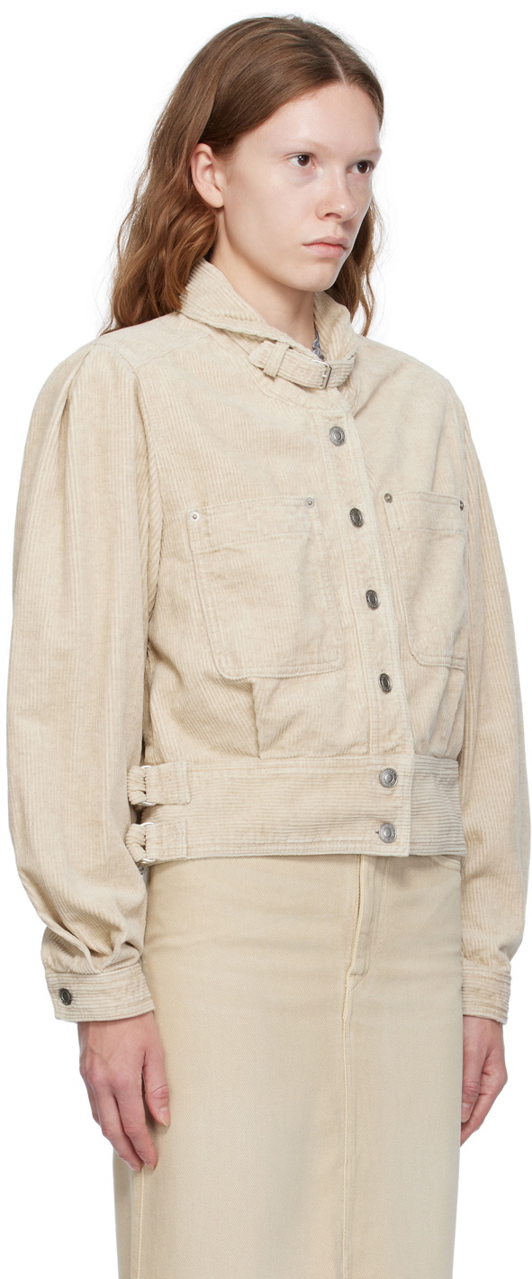 Isabel Marant Etoile Beige Rashane Jacket Isabel Marant Etoile