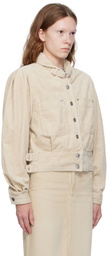 Isabel Marant Etoile Beige Rashane Jacket