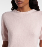 Khaite Golden cashmere sweater