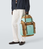 Prada Large Re-Nylon and Saffiano leather backpack