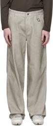 HELIOT EMIL Gray Basalt Jeans