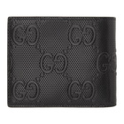 Gucci Black Gucci Signature Tennis Bifold Wallet