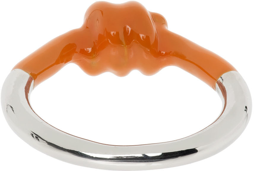 Marshall Columbia SSENSE Exclusive Orange Alan Crocetti Edition Knot Ring