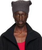 HOMME PLISSÉ ISSEY MIYAKE Brown Ronan Bouroullec Edition RB_Drawing Beanie