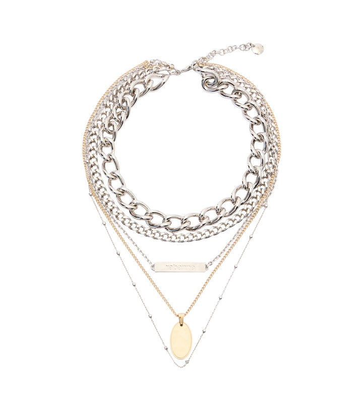Photo: Rabanne Layered chain necklace