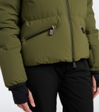 Moncler Grenoble Hooded down ski jacket