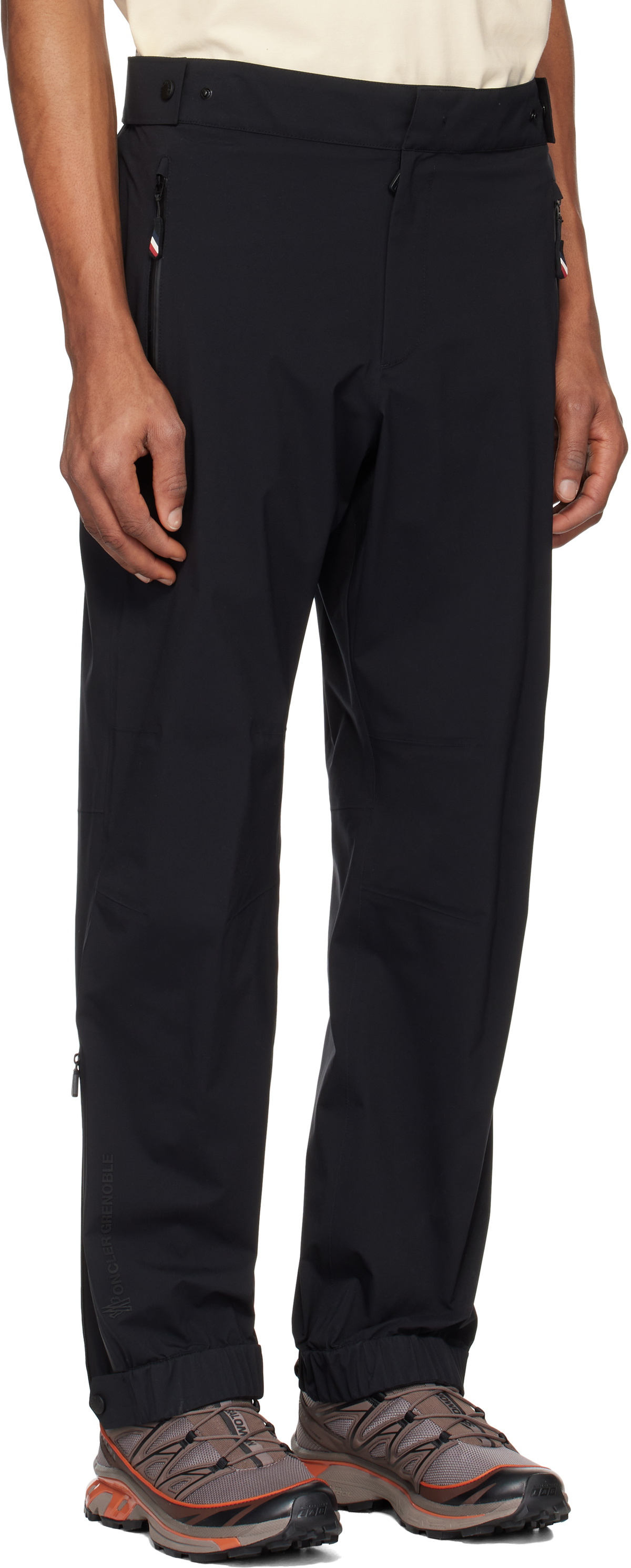 Moncler Grenoble Black GORE-TEX Jogging Trousers