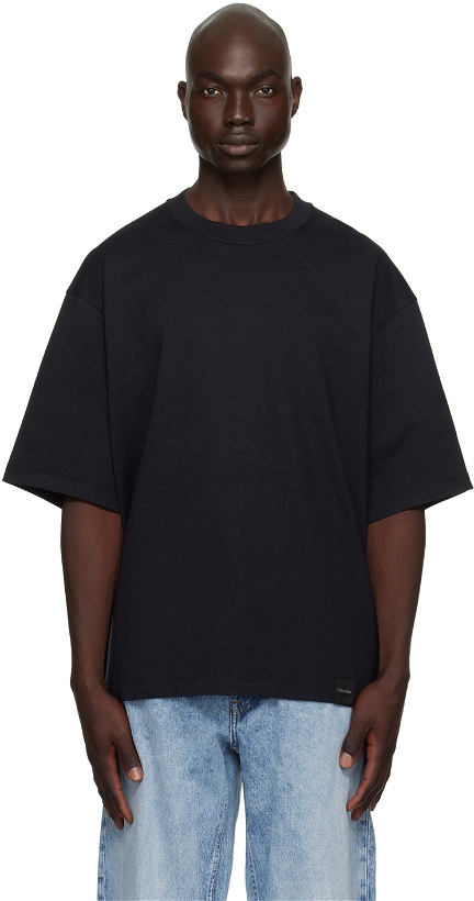 Photo: Calvin Klein Black Smooth T-Shirt