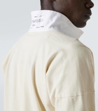 Maison Margiela Logo cotton jersey polo shirt