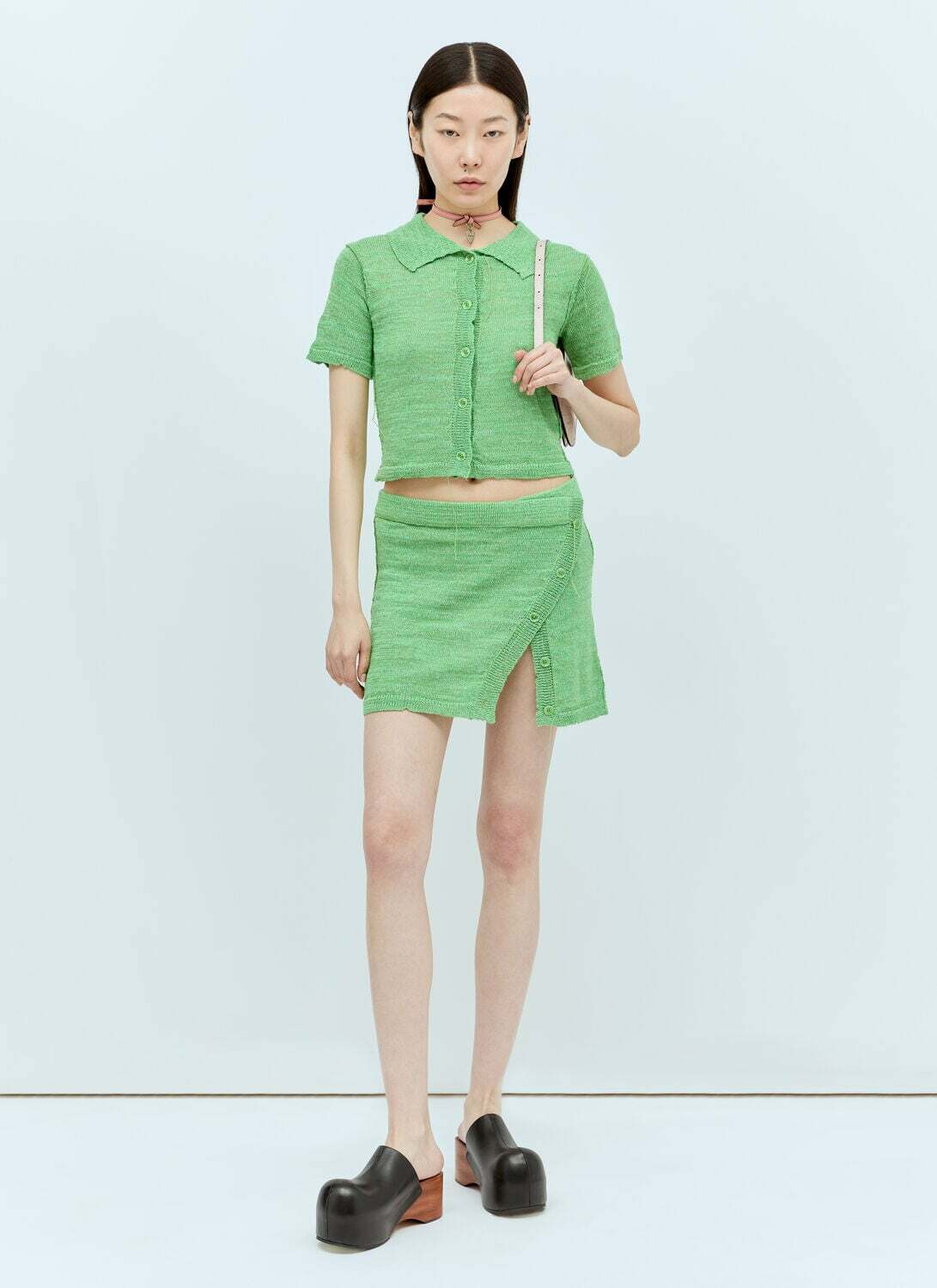 Acne Studios Knit Mini Skirt