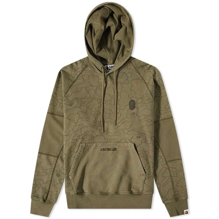 Photo: A Bathing Ape Line 1st Camo Washed Relaxed Fit Pullover