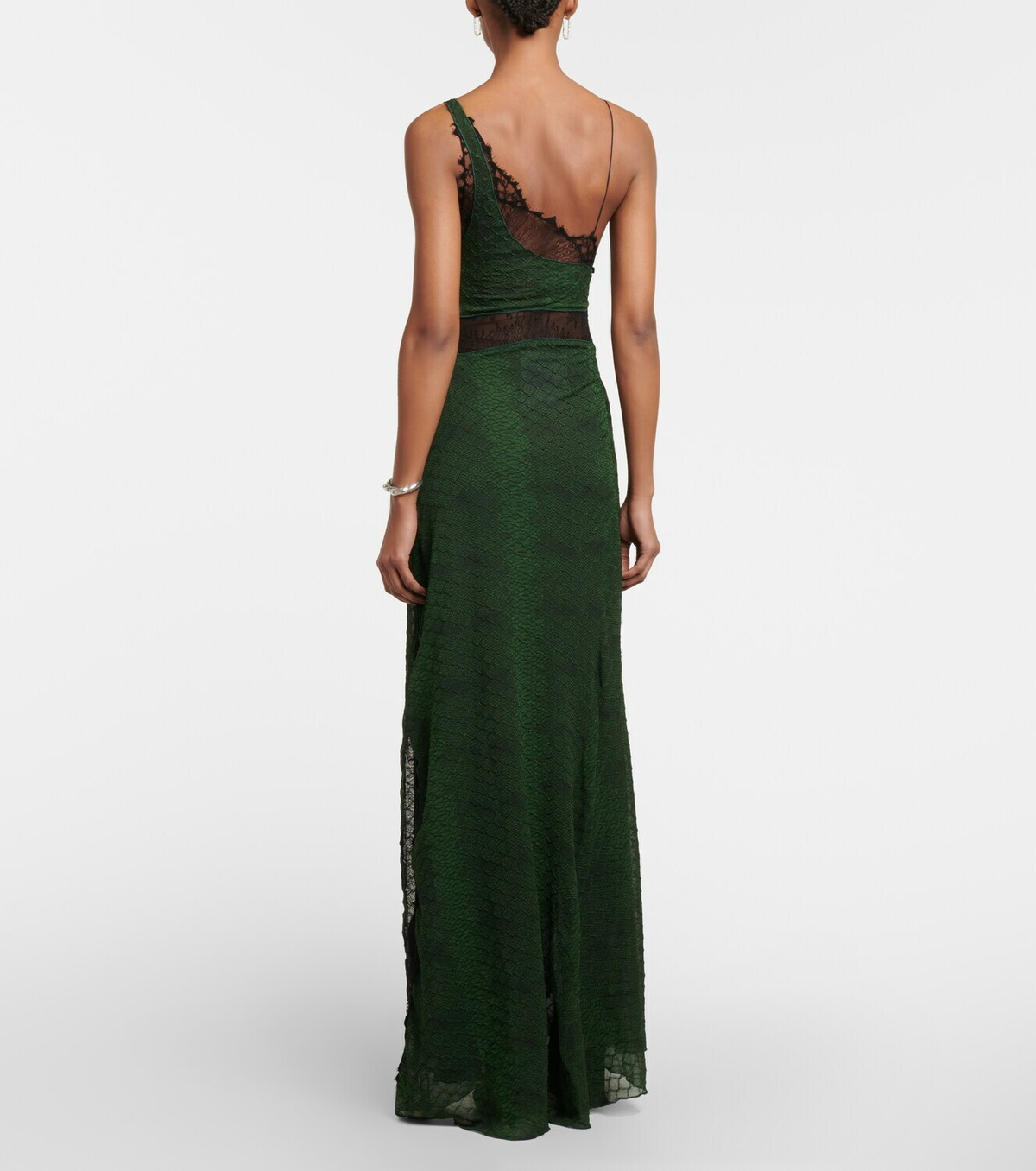 slim fit dress slacks Green Snake Print Dress | Snakes Store Green / 10 main image 1