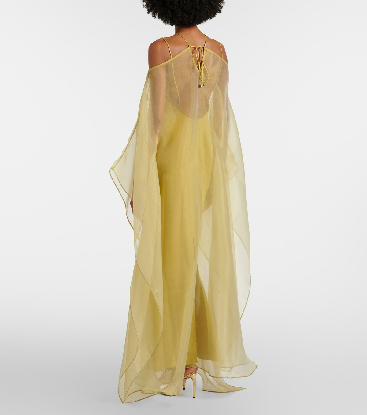 Taller Marmo Sza Sza Spirito organza kaftan