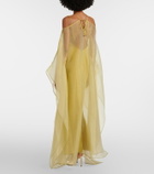 Taller Marmo Sza Sza Spirito organza kaftan