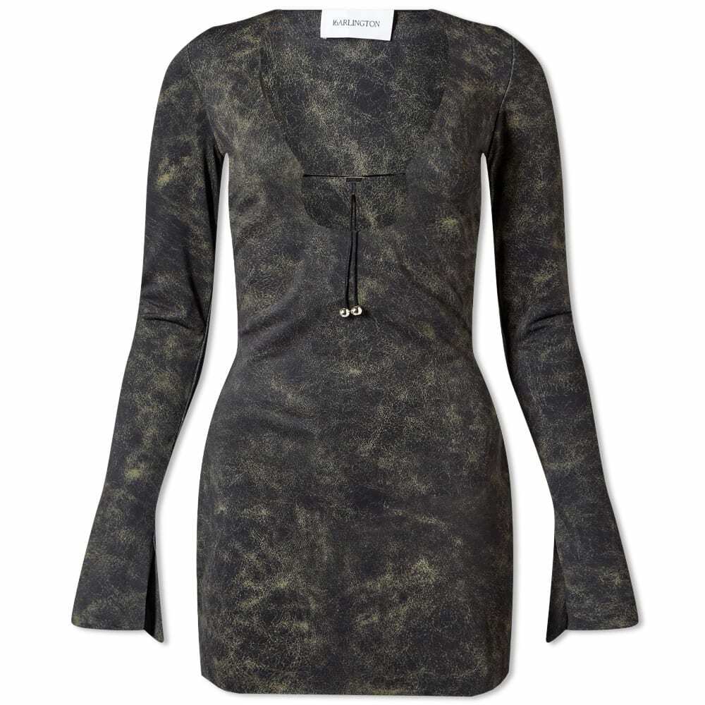 collared black mini dress Winsome Girl - Seema Collared Mini Dress in Black
