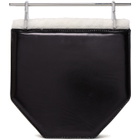 M2Malletier Black Shearling Amor Fati Bag