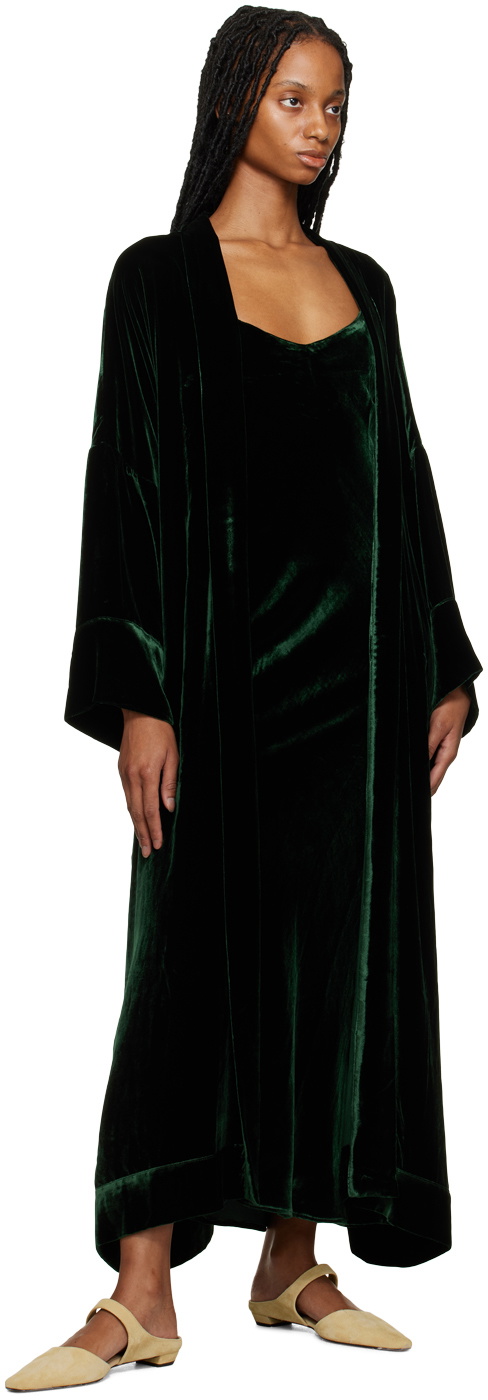 ASCENO Green Athens Robe ASCENO