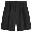 Gucci Men's Wool Shorts in Black Mix