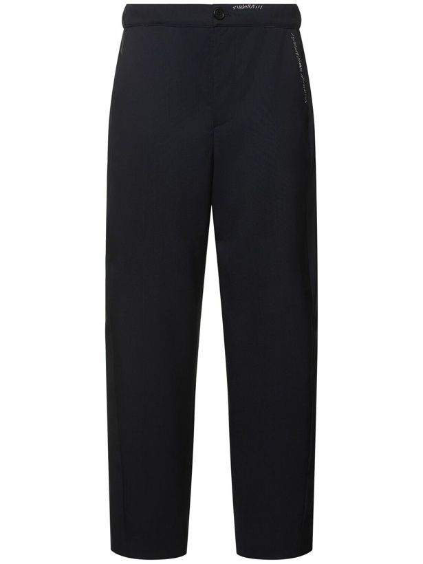 Photo: MARNI Wool High Rise Straight Pants