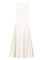 Reformation Laguna Stretch-cotton top and Midi Skirt set White