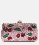 Valentino Garavani Carry Secrets Cherryfic clutch