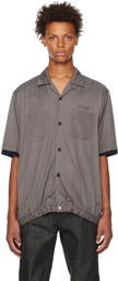 sacai Gray Bowling Shirt