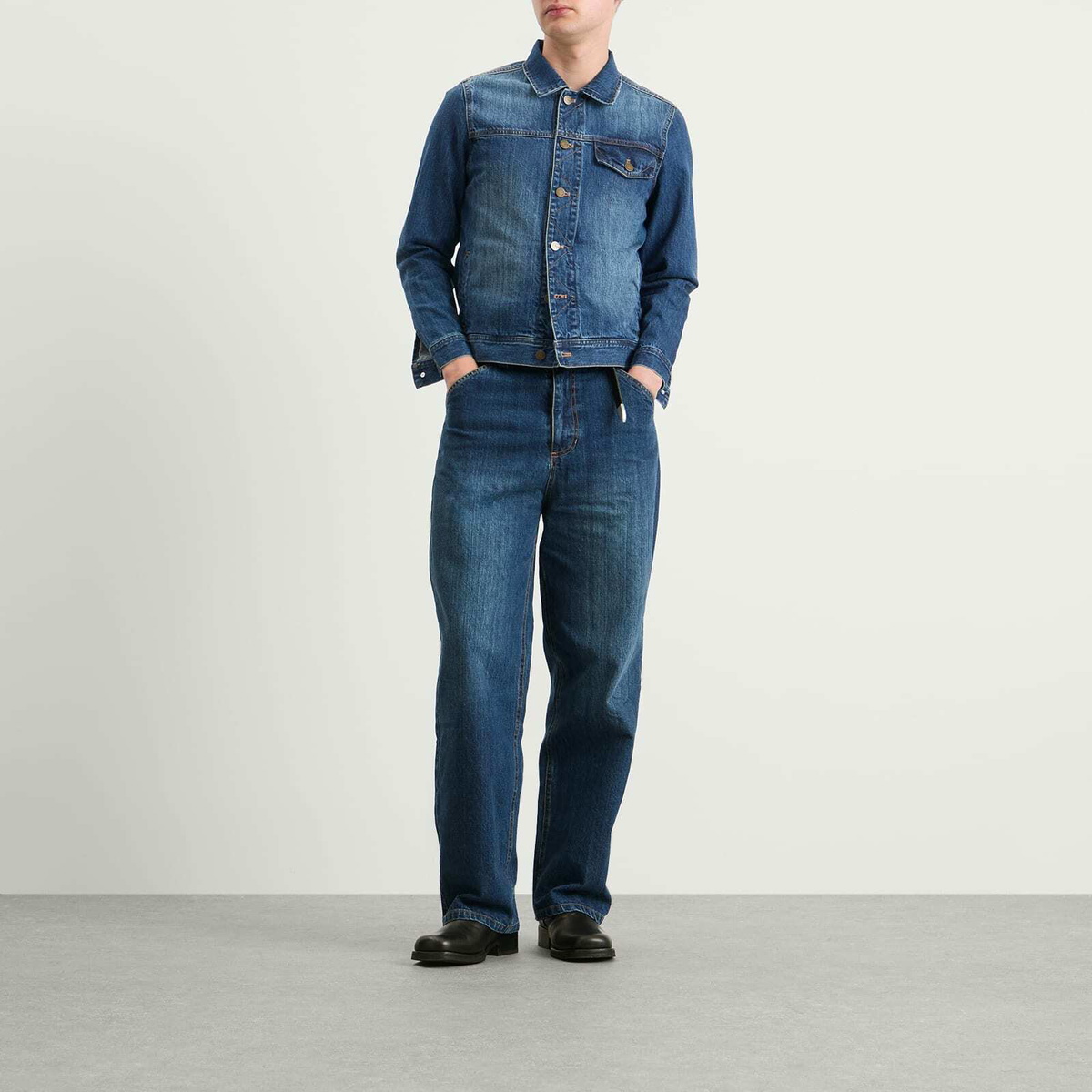Carter Young Men's Big Ben Jean in Sawyer Wash
