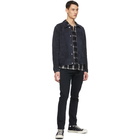 Nudie Jeans Black Shadow Check Vidar Shirt