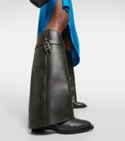 Givenchy Shark Lock Cowboy leather boots