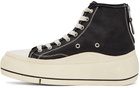 R13 Black Kurt High-Top Sneakers