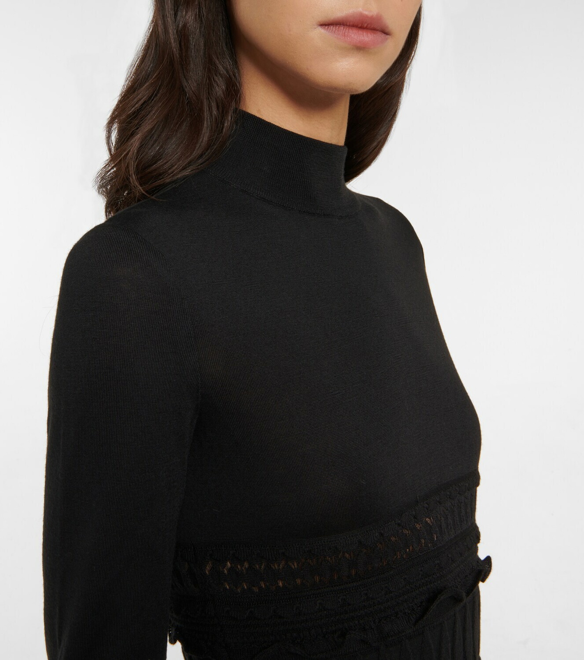 ワンピース ALAIA WOOL MINI DRESS Wool mini dress Alaïa Red size 40 FR in Wool - 48443063