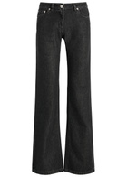 Knwls Alice Flared-leg Jeans Black