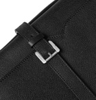Valextra - Pebble-Grain Leather Briefcase - Men - Black