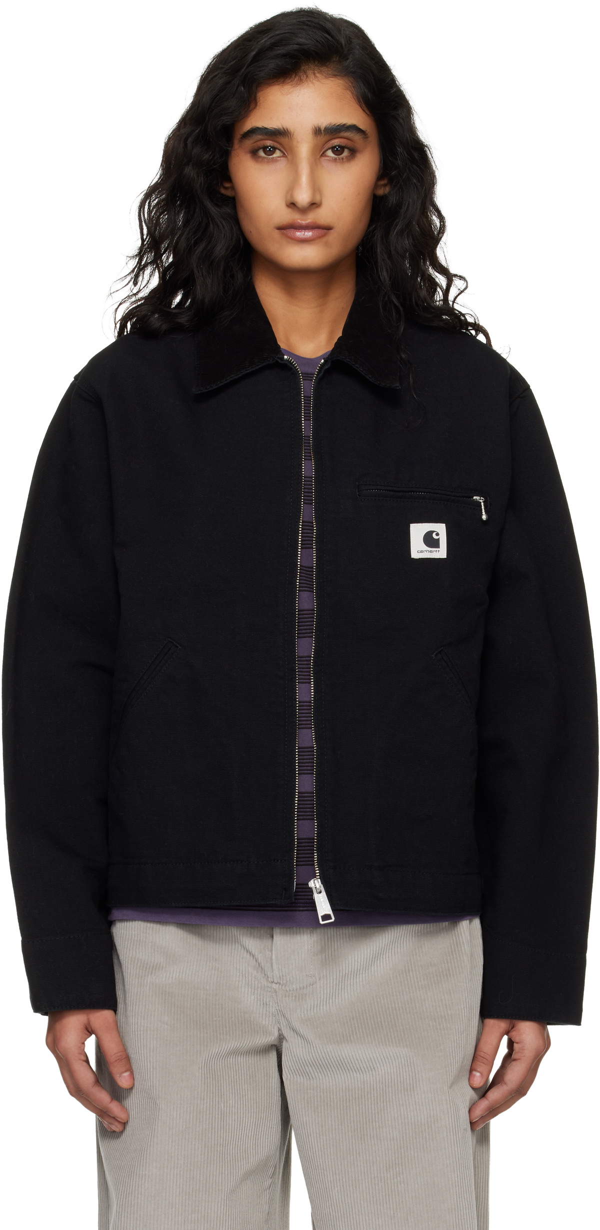 Carhartt Work In Progress Black OG Detroit Jacket