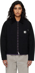 Carhartt Work In Progress Black OG Detroit Jacket