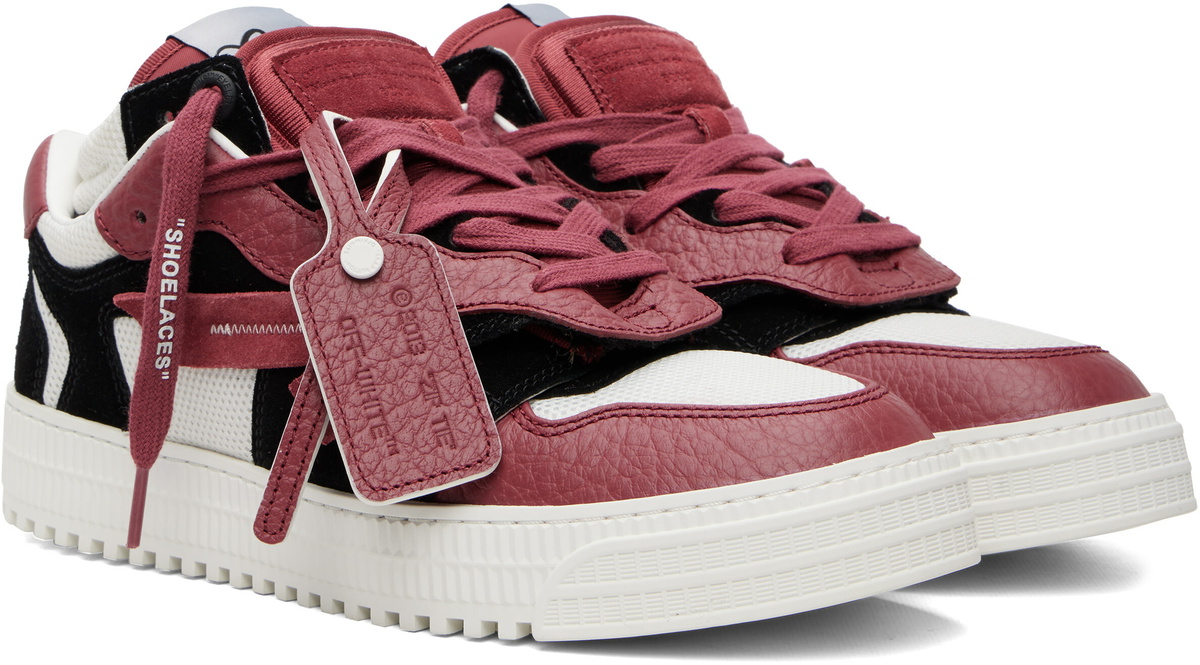 Off-White Black & Red 3.0 Floating Arrow Sneakers