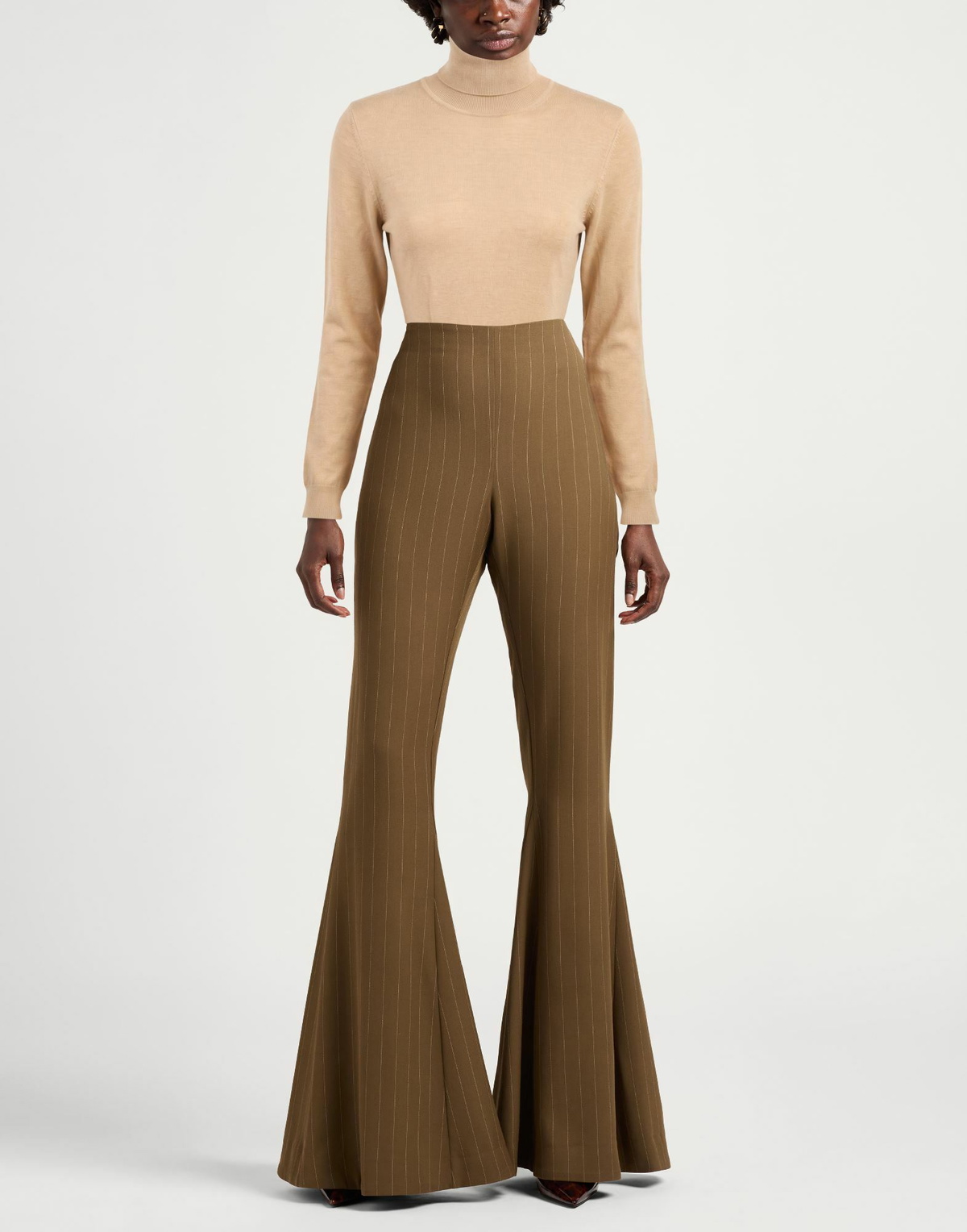 Lauren Ralph Lauren Womens Turtleneck in Beige