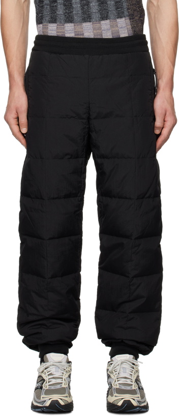 Photo: TAION Black SC Down Track Pants