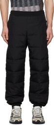 TAION Black SC Down Track Pants