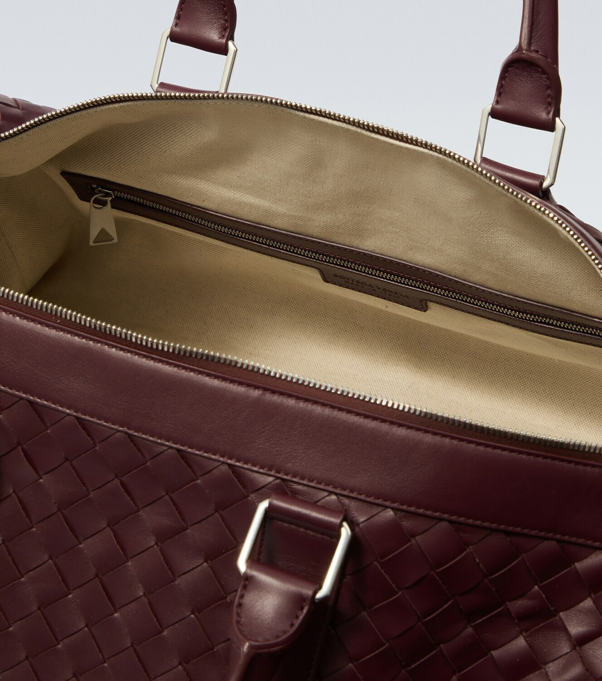 Bottega Veneta Intrecciato leather duffel bag