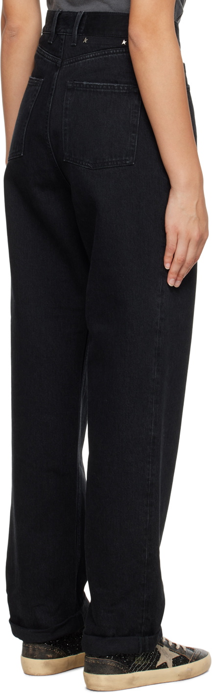 Golden Goose Black Wide-Leg Jeans