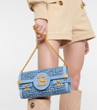 Balmain - B-Buzz 23 Small jacquard crossbody bag